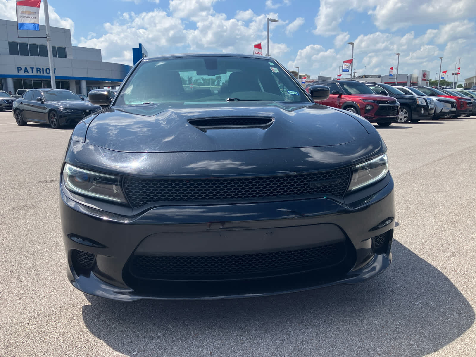 2023 Dodge Charger GT in Pitch Black Cle — front three-quarter view