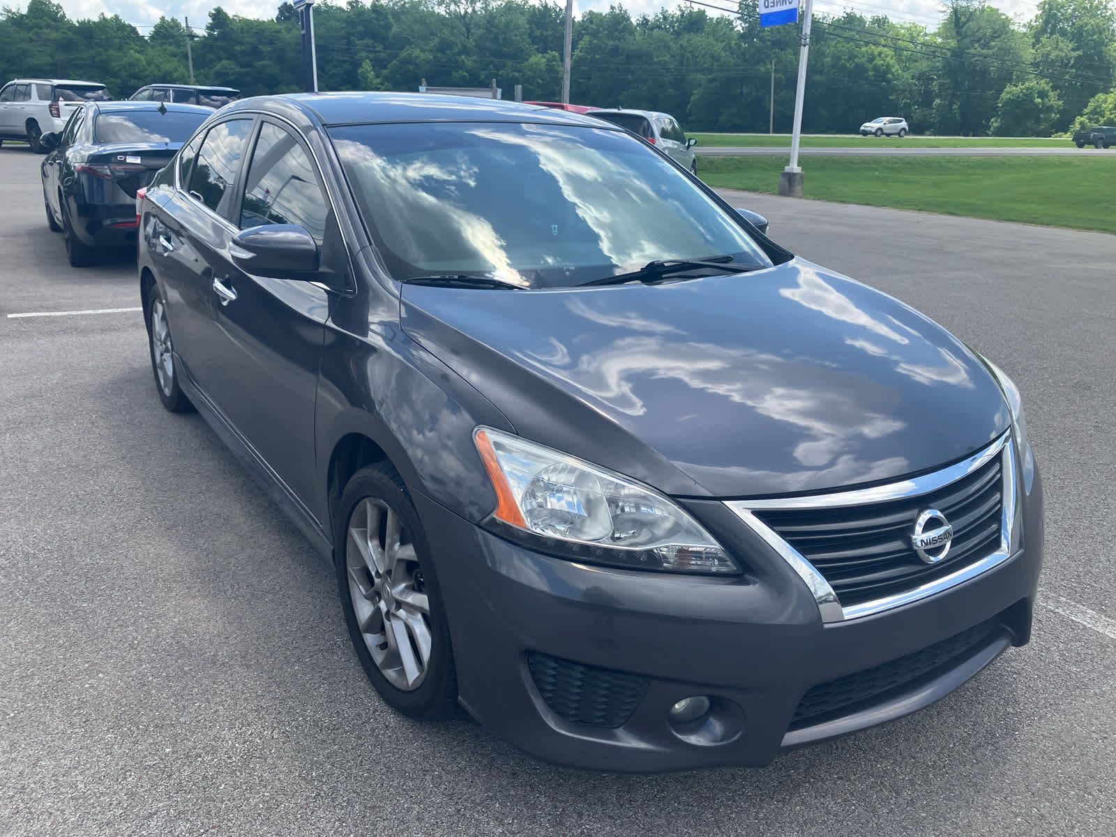 2015 Nissan Sentra SR in -Select- — front three-quarter view